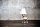 Lampe de table Blanc Mouton 48 cm incl. LED Chambre denfant