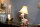 Lampe de table salon chambre denfant chien 48 cm avec LED