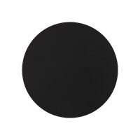 Applique LED noire m&eacute;tal plat 3000K 640lm
