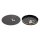 Applique LED noire métal plat 3000K 640lm