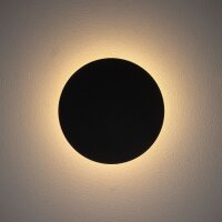 Applique LED ronde Ø20cm plat métal...