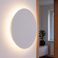 Applique murale LED métal plat rond Ø15cm...