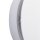 Applique murale LED métal plat rond Ø15cm blanc