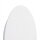 Applique murale LED métal plat rond Ø15cm blanc