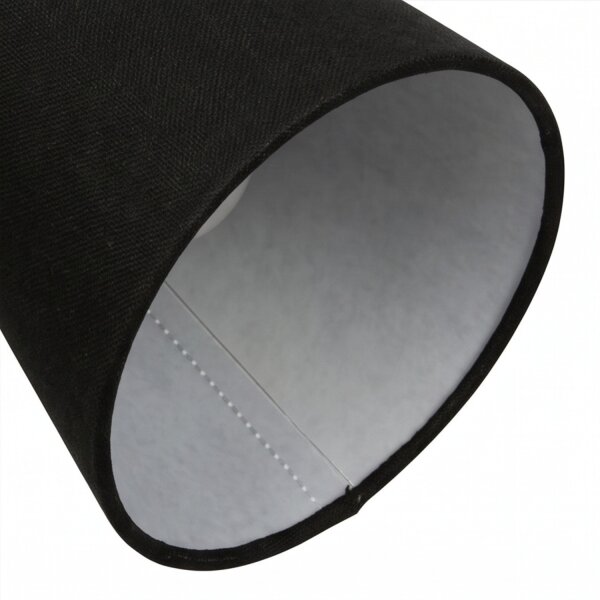 Applique murale Noir Tissu Abat-jour E27 VAIO