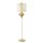 Lampadaire ELIF 163cm feuille dargent Lampe de sol