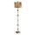 Abat-jour lampadaire or 170 cm salon GENEVOTE