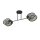 Plafonnier Métal Noir 86 cm de long Moderne CADMUS