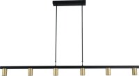 Lampe à suspendre Or Noir Largeur 160 cm...