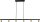 Lampe à suspendre Or Noir Largeur 160 cm Métal Table à manger