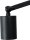 Lampe de bureau noire métal 50 cm réglable GU10