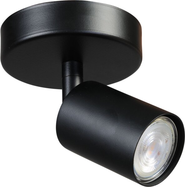 Spot Spot noir petit Ø 11 cm rond ELSIE