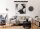 Spot Spot noir or 130 cm de long 5 flammes