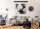 Spot de plafond noir nickel 130 cm de long 5-flamme GU10
