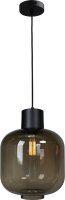 Suspension Noir Verre M&eacute;tal &Oslash; 28 cm Table...