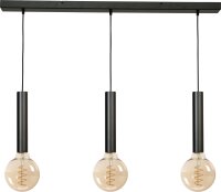 Lampe à suspendre allongée métal 3...