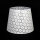 Abat-jour Lampadaire Blanc Dentelle Textile E27