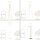 Abat-jour Lampadaire Blanc Dentelle Textile E27