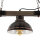Lampe vintage suspendue HAKON Cuivre Antique Made in EU