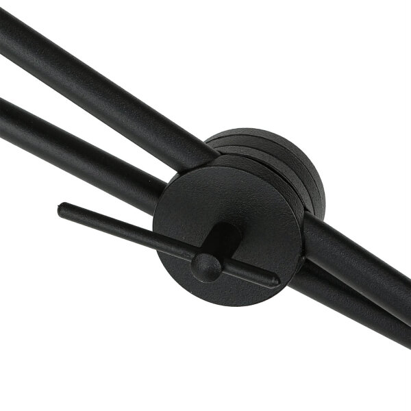 Applique avec interrupteur noir or VIPER flexible