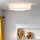 Lampe nuage chambre enfant Gris Tissu 62 cm long 4x E27