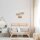 Suspension 3 flammes tissu jute Boho E27 Moderne