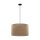 Lampe à suspendre Tissu Abat-jour Jute Ø 50 cm E27 Style Boho