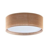 Plafonnier rond &Oslash; 60 cm Boho Style Jute confortable
