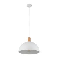 Lampe à suspendre Blanc Scandinave Métal...