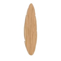 Applique murale bois déco 51 cm feuille...