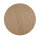 Applique en bois ronde Ø 30 cm plat lumière indirecte