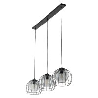 Lampe à suspendre métal verre 3 flammes...