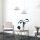 Suspension Blanc Métal Ø 33,5 cm Moderne et simple