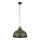 Suspension Métal Vert Rétro Ø 34 cm réglable E27