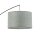 Luminaire arqué Salon grand 245 cm de haut XXL E27