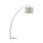 Lampe à arc grand tissu métal courbé 245 cm de haut