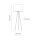 Lampadaire métal tissu 165 cm trépied noir blanc E27