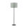 Lampadaire Salon 159 cm Abat-jour tissu Vert Noir E27