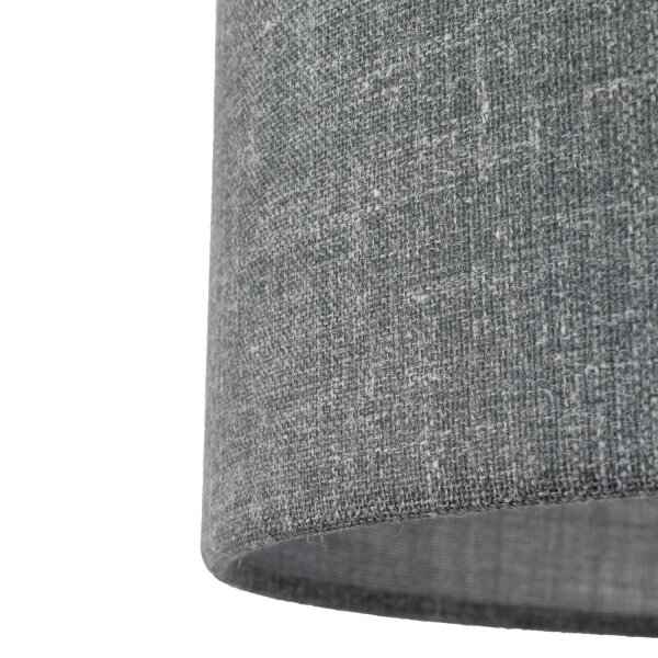 Lampadaire Gris Noir 159 cm petit E27 Moderne