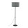 Lampadaire Gris Noir 159 cm petit E27 Moderne