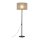 Lampadaire Gris Noir 159 cm petit E27 Moderne
