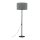 Lampadaire Gris Noir 159 cm petit E27 Moderne