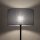 Lampadaire Gris Noir 159 cm petit E27 Moderne