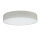 Grand plafonnier Tissu Lin Ø 78 cm rond Gris-Beige
