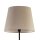 Lampadaire Tissu Métal 151 cm petit Moderne confortable E27