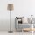 Lampadaire Tissu Métal 151 cm petit Moderne confortable E27