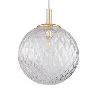 Suspension verre sphère Ø 21 cm...