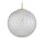 Lampe à suspendre en verre Abat-jour sphérique Ø 30 cm en or réglable