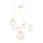 Suspension XXL réglable jusquà 2 m Abat-jour sphérique élégant
