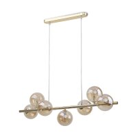 Lampe à suspendre Abat-jour sphérique Verre...